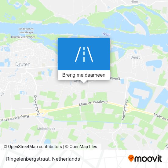 Ringelenbergstraat kaart