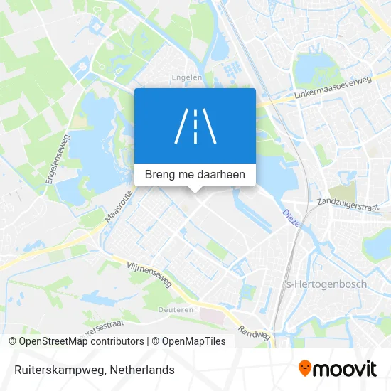 Ruiterskampweg kaart