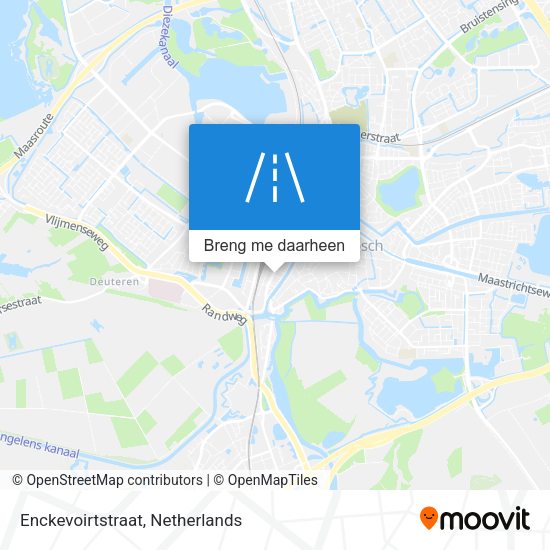 Enckevoirtstraat kaart