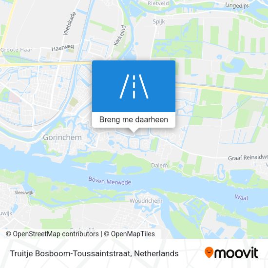 Truitje Bosboom-Toussaintstraat kaart
