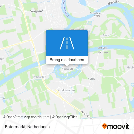Botermarkt kaart