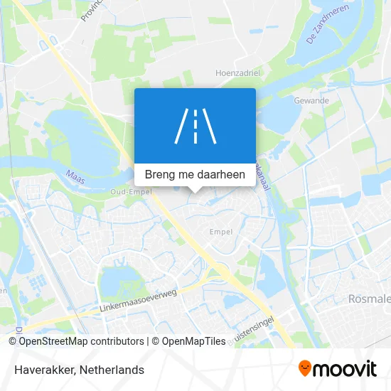 Haverakker kaart
