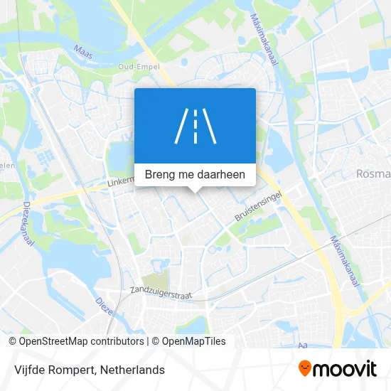 Vijfde Rompert kaart
