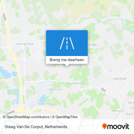 Steeg Van De Corput kaart