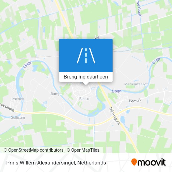 Prins Willem-Alexandersingel kaart