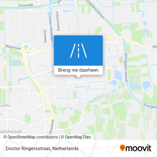 Doctor Ringersstraat kaart