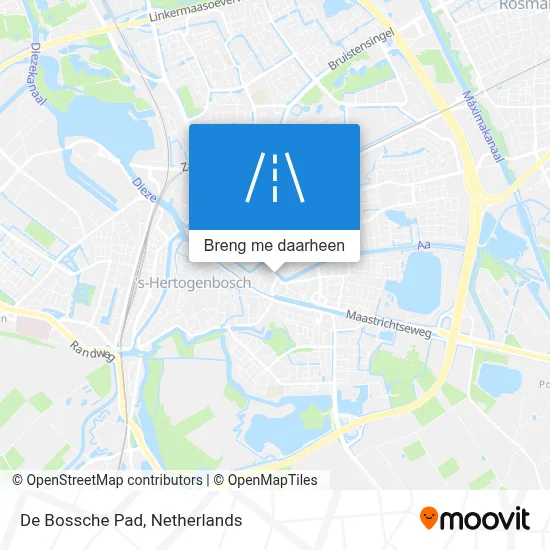 De Bossche Pad kaart