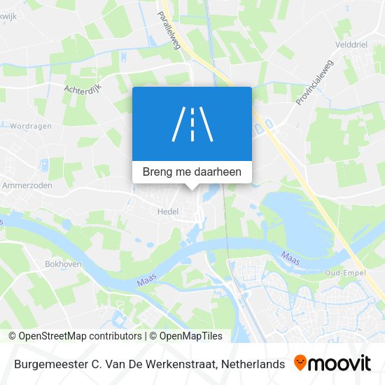 Burgemeester C. Van De Werkenstraat kaart