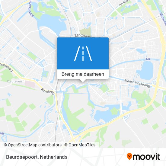 Beurdsepoort kaart