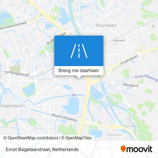 Ernst Bagelaarstraat kaart