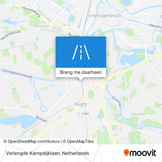 Verlengde Kampdijklaan kaart