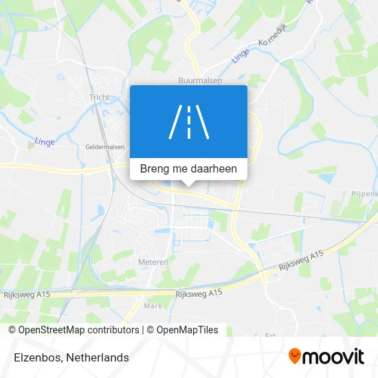 Elzenbos kaart