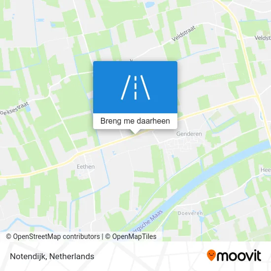 Notendijk kaart
