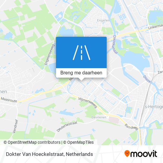 Dokter Van Hoeckelstraat kaart