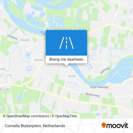 Cornelis Buizerplein kaart