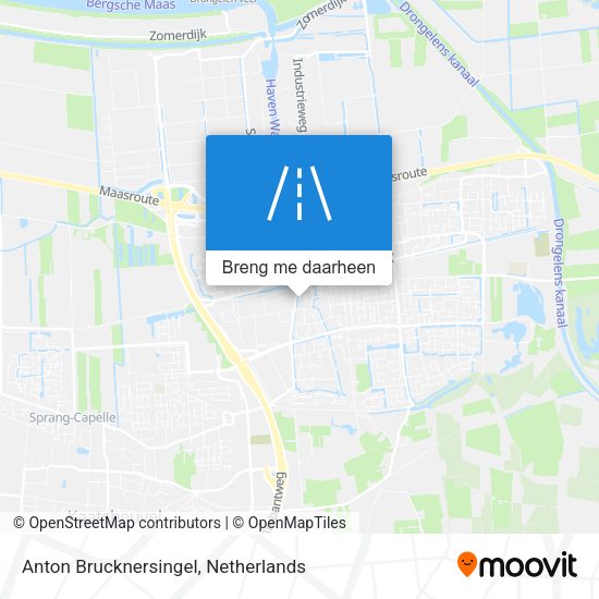 Anton Brucknersingel kaart