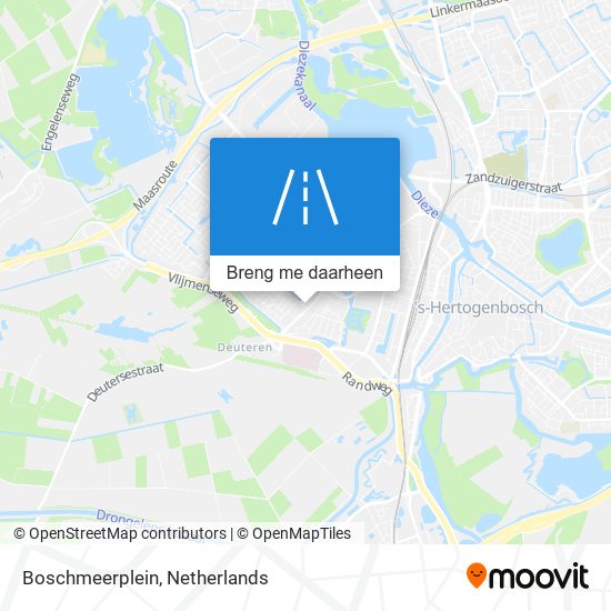 Boschmeerplein kaart