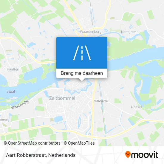 Aart Robberstraat kaart