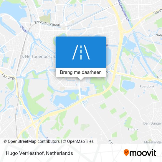 Hugo Verriesthof kaart