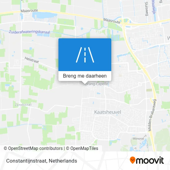 Constantijnstraat kaart