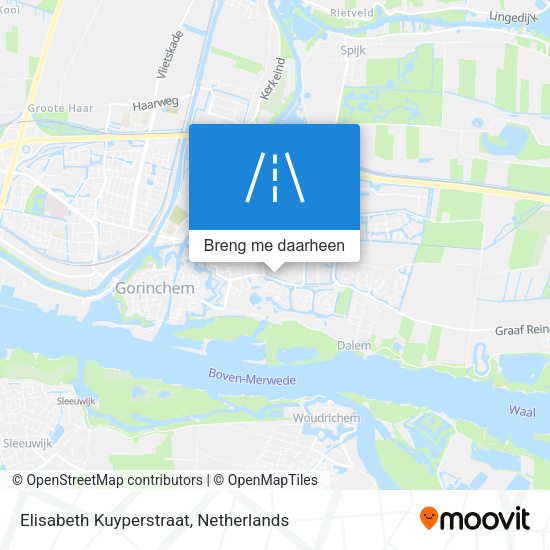 Elisabeth Kuyperstraat kaart