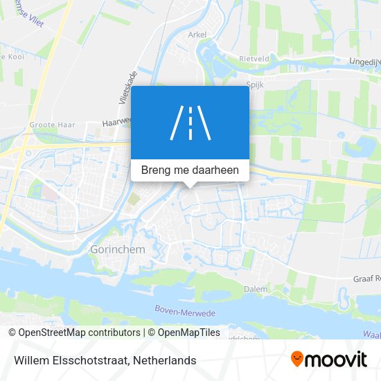 Willem Elsschotstraat kaart
