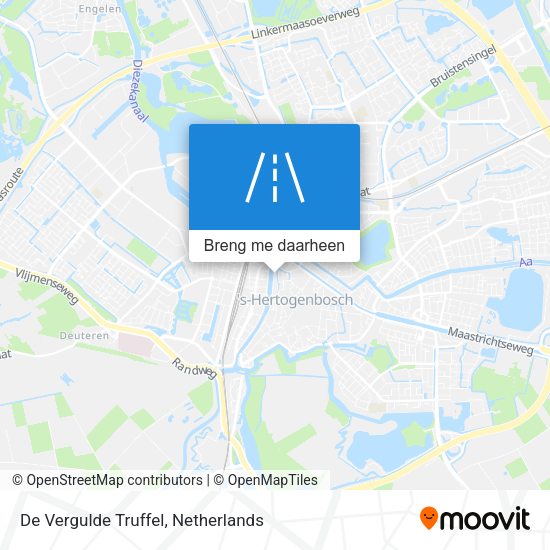 De Vergulde Truffel kaart