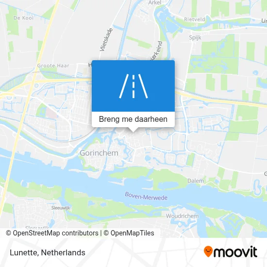 Lunette kaart