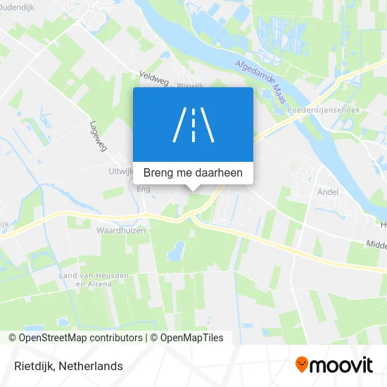 Rietdijk kaart