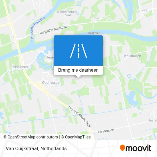 Van Cuijkstraat kaart