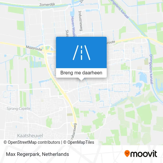 Max Regerpark kaart