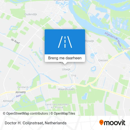 Doctor H. Colijnstraat kaart