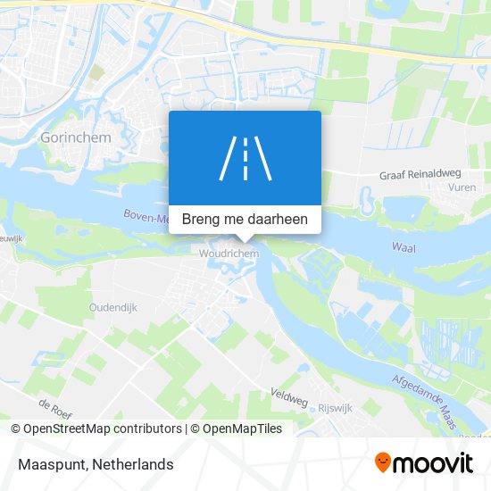 Maaspunt kaart