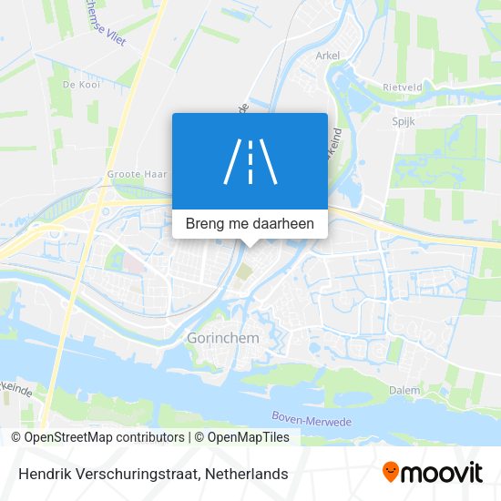 Hendrik Verschuringstraat kaart