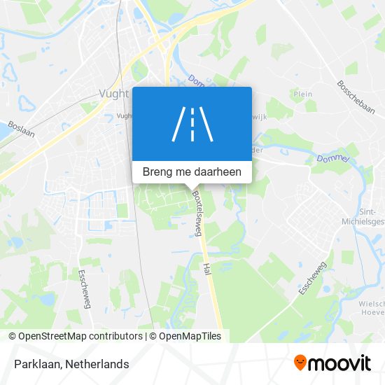 Parklaan kaart