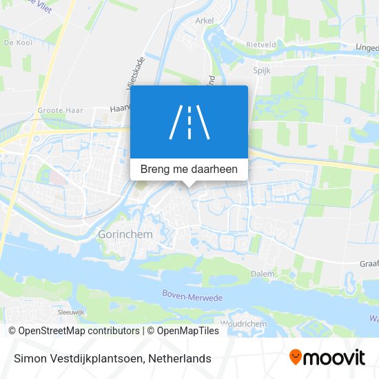Simon Vestdijkplantsoen kaart