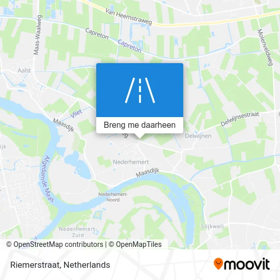 Riemerstraat kaart