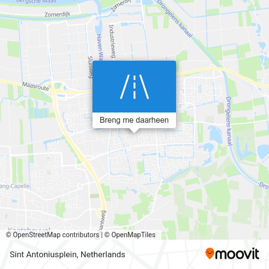 Sint Antoniusplein kaart