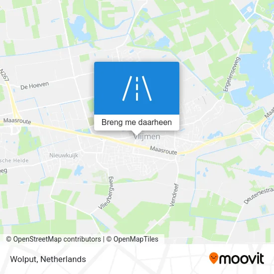 Wolput kaart