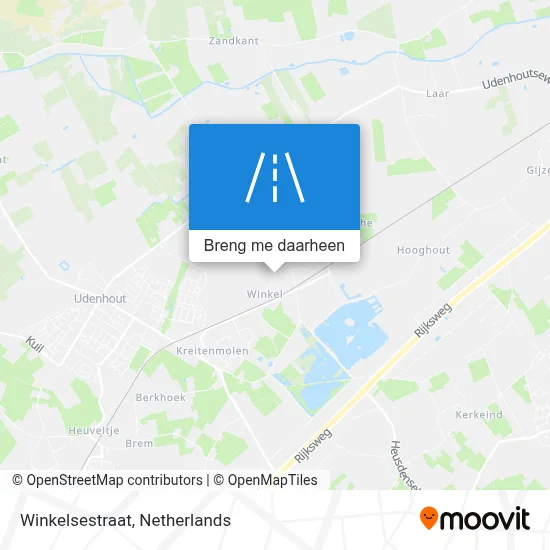 Winkelsestraat kaart