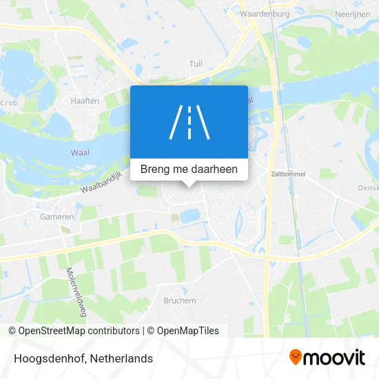 Hoogsdenhof kaart
