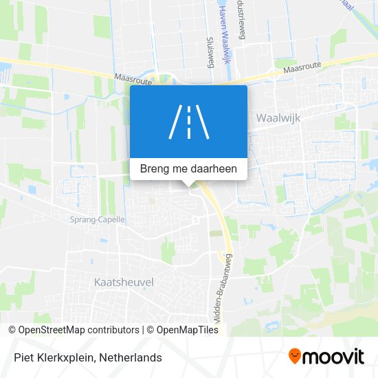 Piet Klerkxplein kaart