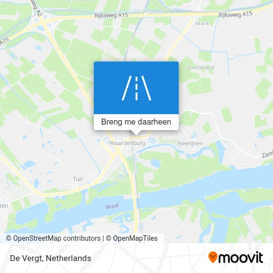 De Vergt kaart