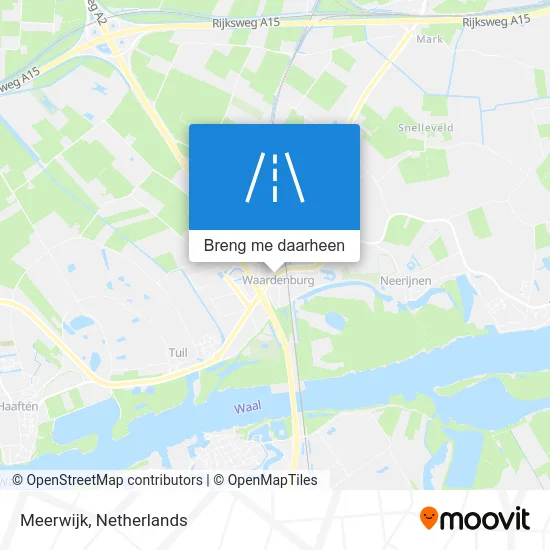 Meerwijk kaart