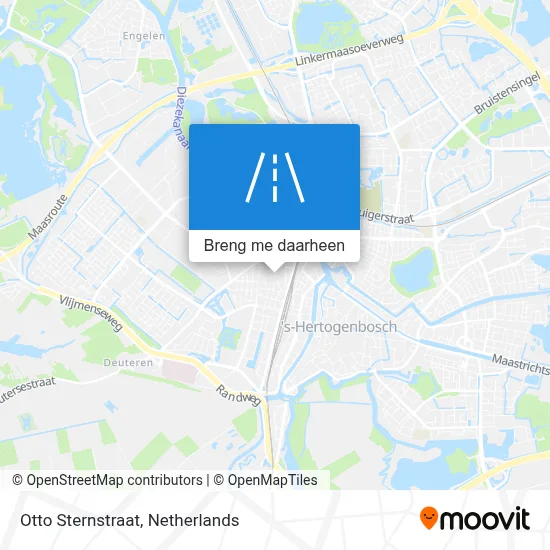 Otto Sternstraat kaart