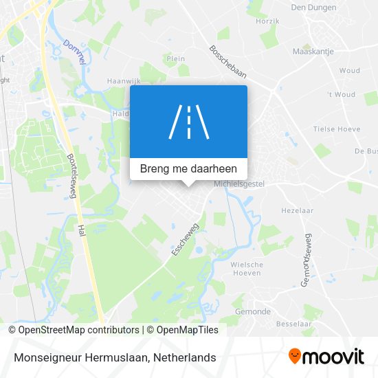 Monseigneur Hermuslaan kaart