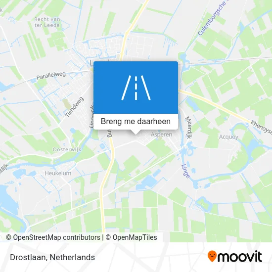 Drostlaan kaart