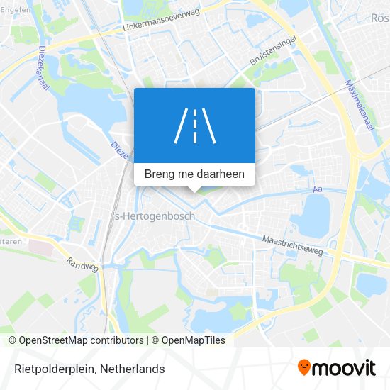Rietpolderplein kaart