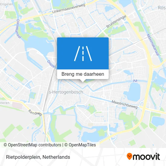 Rietpolderplein kaart