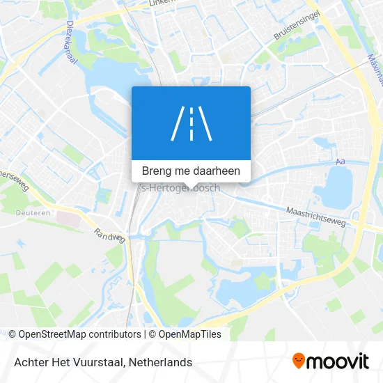 Achter Het Vuurstaal kaart